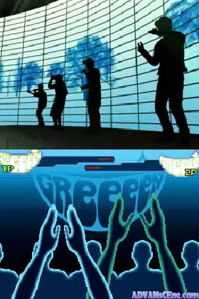 Hudson x GReeeeN - Live! DeeeeS! (Japan) screen shot game playing